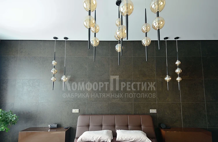 Тканевые натяжные потолки, фото